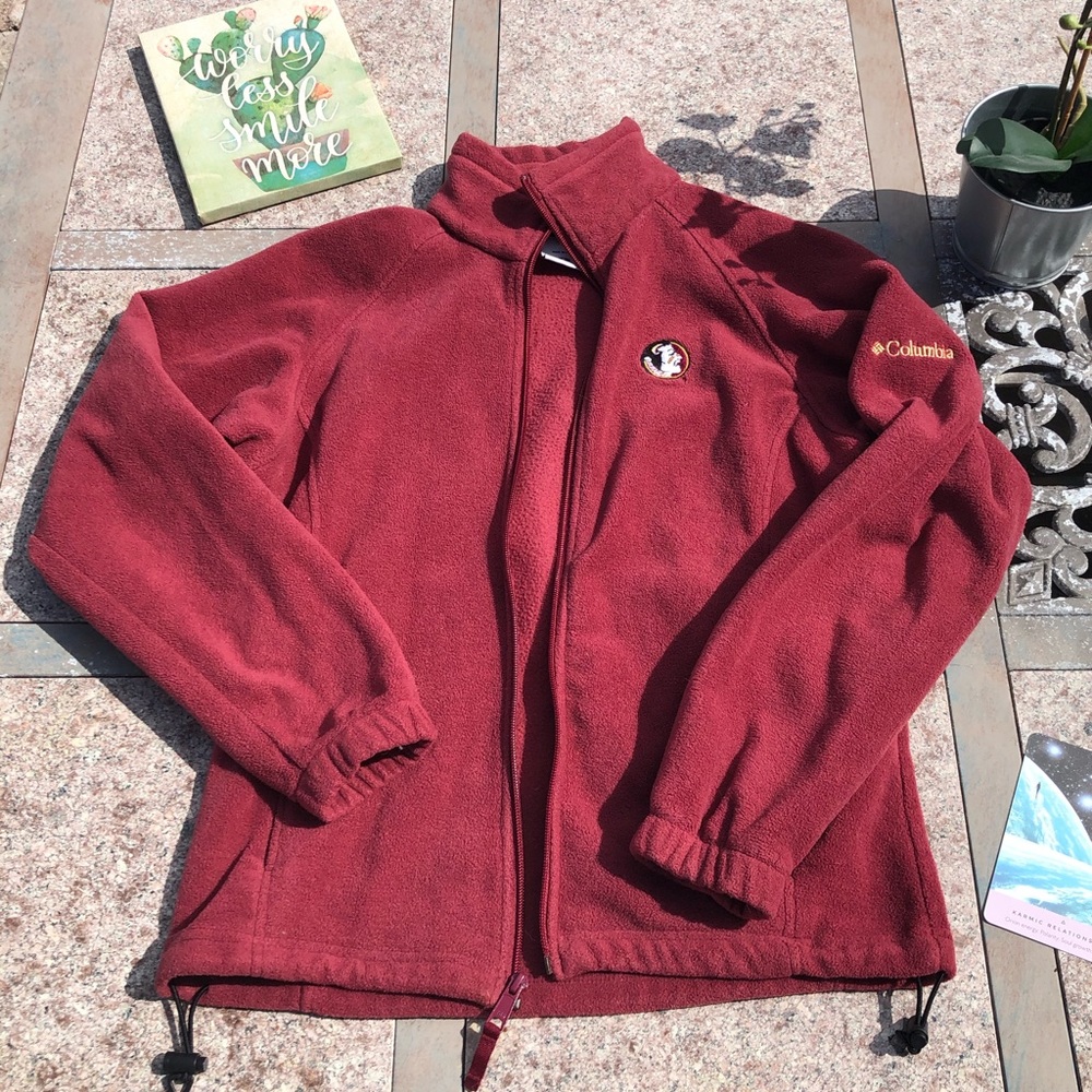 Columbia FSU Seminoles fleece jacket